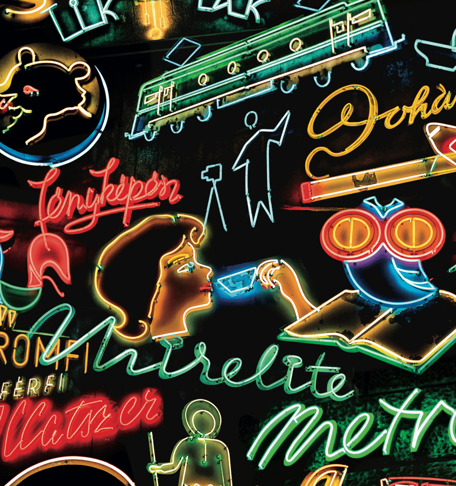 Image of 'Hungarian Neon' Poster