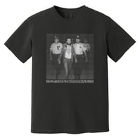 Image 1 of GEORGE CARLIN ARRESTED IN MILWAUKEE TEE (BLACK)