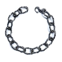 Image 2 of Amphisbaena chain necklace / bracelet in sterling silver or gold