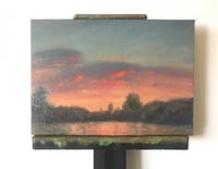 Image 1 of Richmond riverside sunset- selected by ING Discerning Eye 2024 (06/08/24 7x5inch)