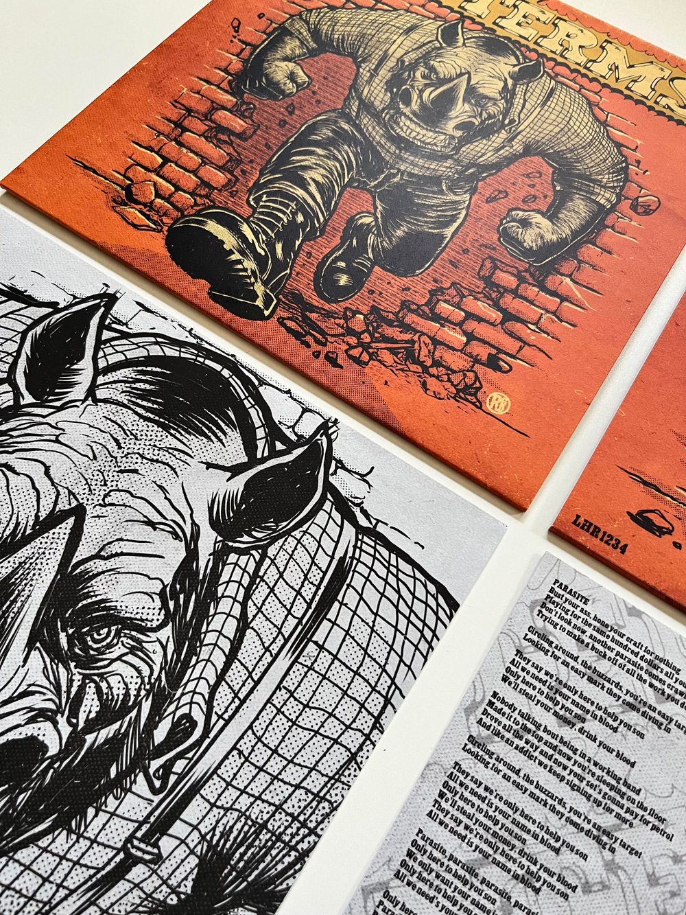 BADTERMS - Rhino 12" in Rhino Smash Wax (150 made)