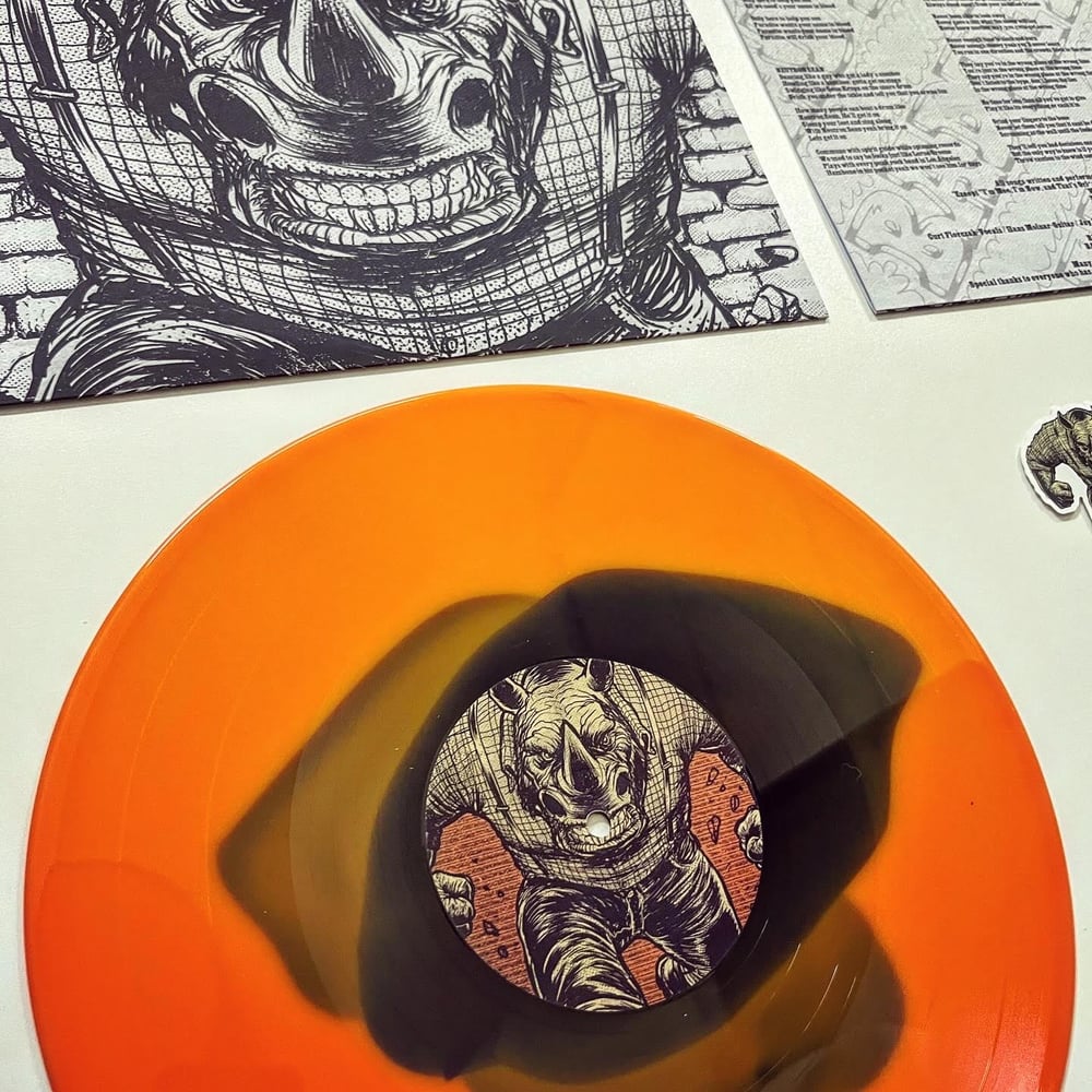 BADTERMS - Rhino 12" in Rhino Eye Wax (150 made)