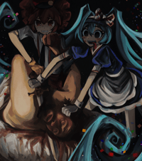 Image 1 of Miku & Teto Holofernes Print