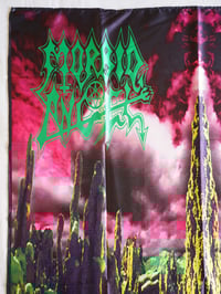 Image 6 of MORBID ANGEL - Domination Flag (cloth poster Banner tapestry) Old school Death metal