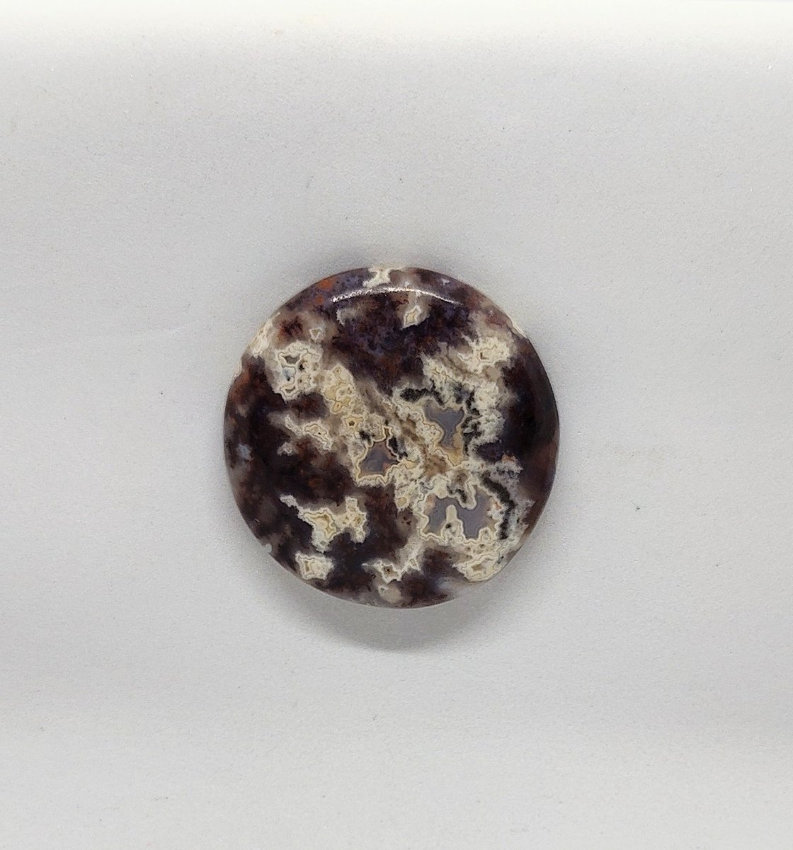 Image of Moss Agate Magnetic Pin #24-718