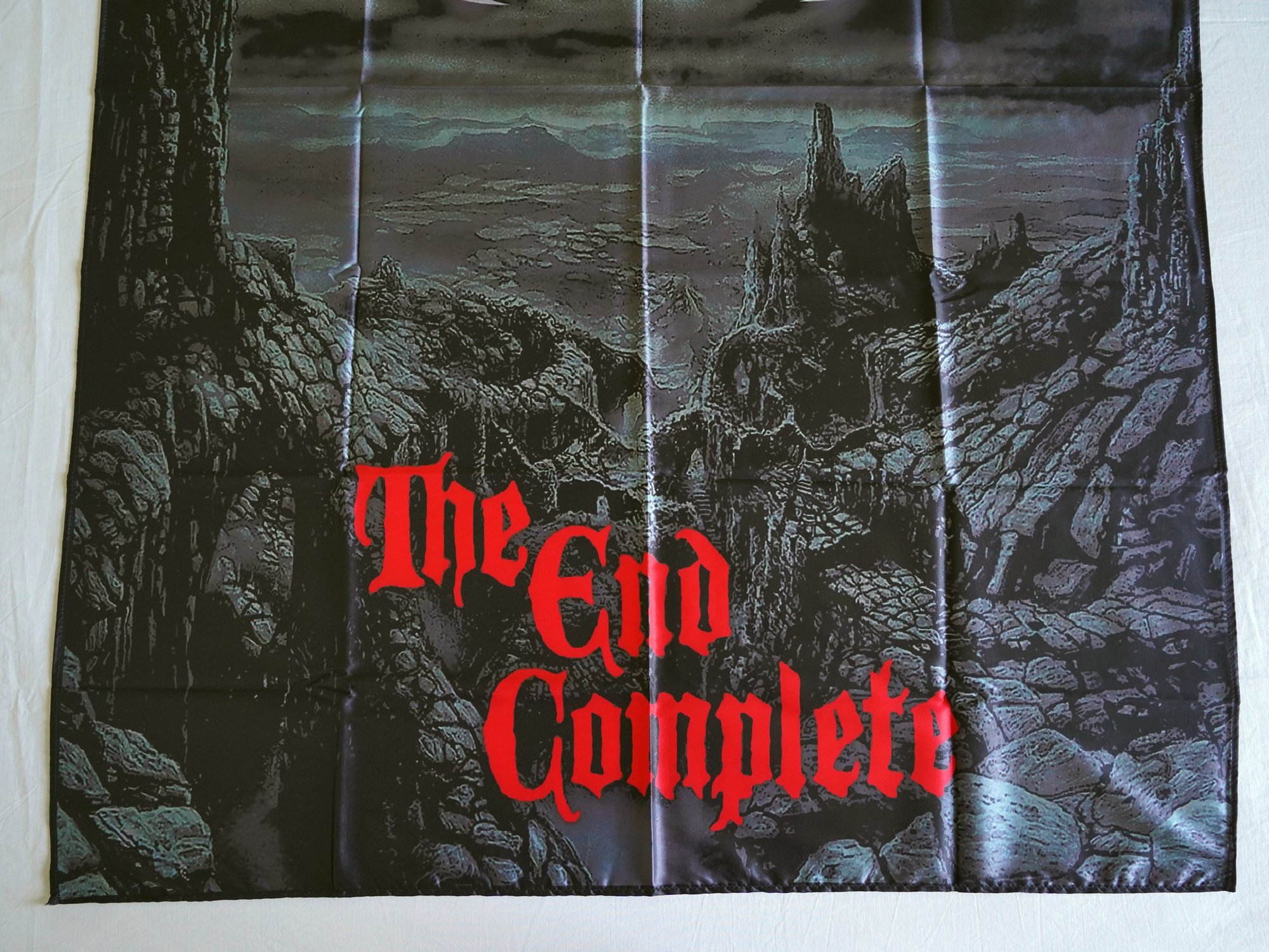 OBITUARY - The end complete Flag (cloth poster Banner tapestry