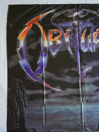 Image 4 of OBITUARY - The end complete Flag (cloth poster Banner tapestry) Old school Death metal
