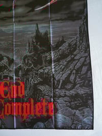 Image 7 of OBITUARY - The end complete Flag (cloth poster Banner tapestry) Old school Death metal