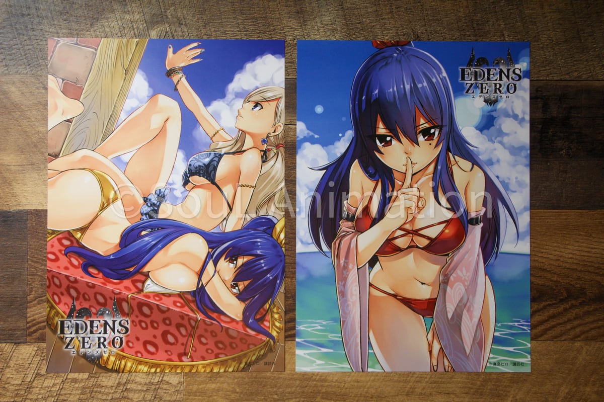 Image of HOMURA - Edens Zero Girls Bikini Art Posters (2)