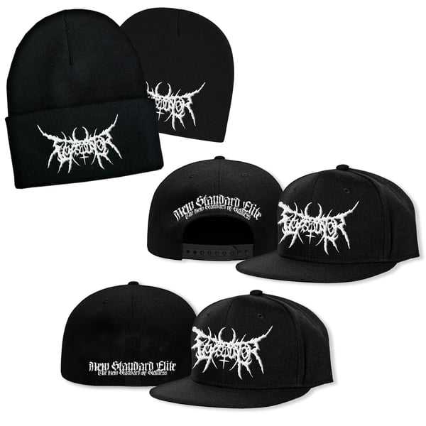 Image of EMASCULATOR LOGO HATS & BEANIES - VARIOUS COLORS