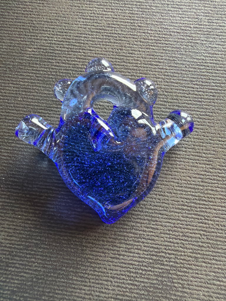Blue Anatomical Pop Heart  Image 2