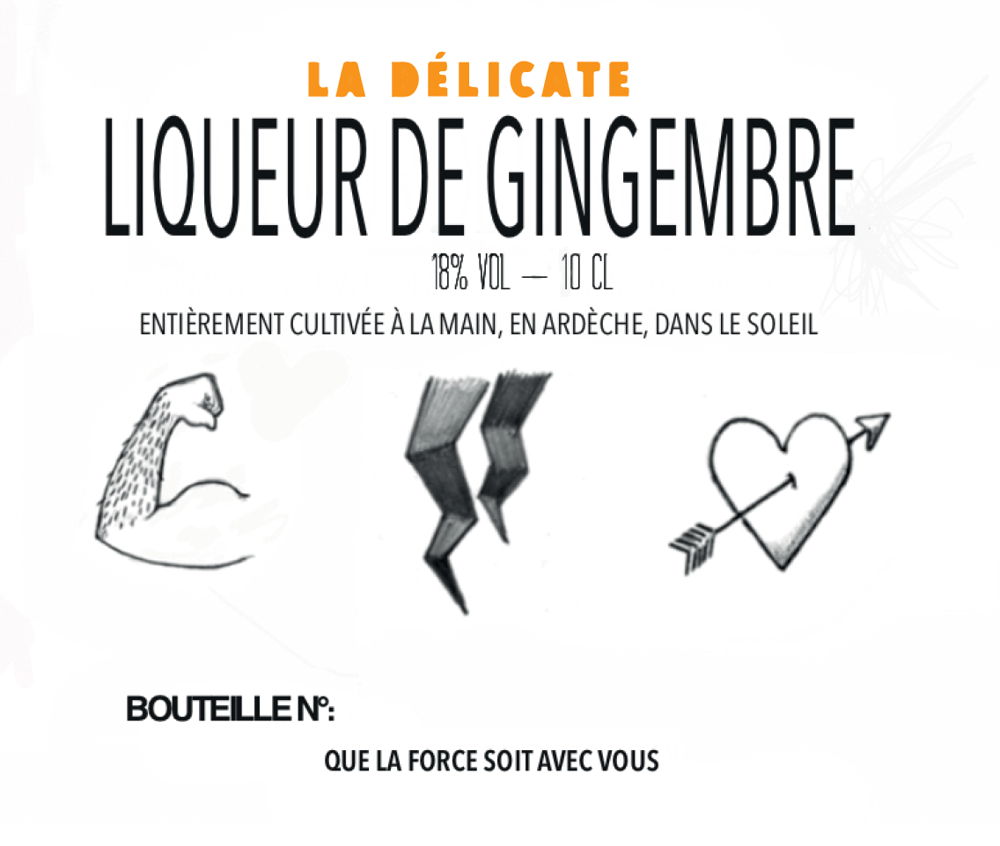 Image of La Délicate Liqueur de Gingembre