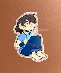 Sleepy Jousia sticker