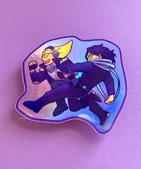 Image 1 of HEROES holo sticker