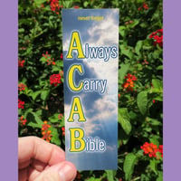 Always Carry A Bible Bookmark [set of five]