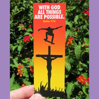 With God All Things Are Possible Bookmark [set of five]