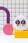 Aros Memphis fucsia