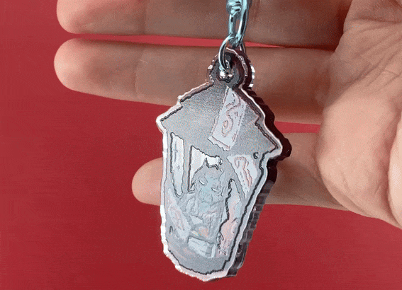 Oni Hanzo OW Acrylic Charm
