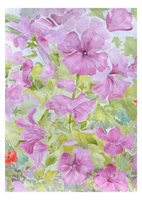 Image 1 of 'Time to smell the flowers' print