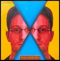 Image 1 of "Shadow Surveillance" - Edward Snowden Original Painting