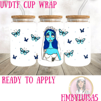 Corpse Bride UVDTF cup wrap