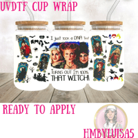 Hocus Pocus DNA test UVDTF cup wrap