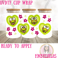 Keroppi UVDTF cup wrap