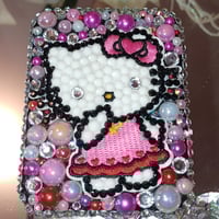 Image 3 of Blinged Out Custom Compact Make-Up Mirror