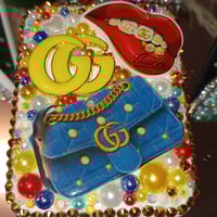 Image 5 of Blinged Out Custom Compact Make-Up Mirror