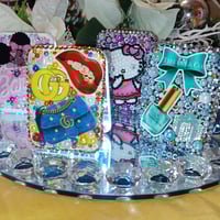 Image 1 of Blinged Out Custom Compact Make-Up Mirror