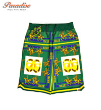 Image 1 of Bape Double Ape Head Sweat Shorts (Size XL)