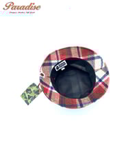 Image 3 of Bape Plaid Cashmere Bucket Hat 