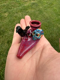 Image of Crow and skull bird bath kazoo 