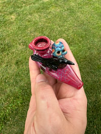 Image of Crow and skull bird bath kazoo 