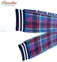 Image 5 of Bape Plaid Jersey Jogger Pants (Men's 2 XL)