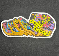 Daily Bread Trippy Loaf Sticker 4”