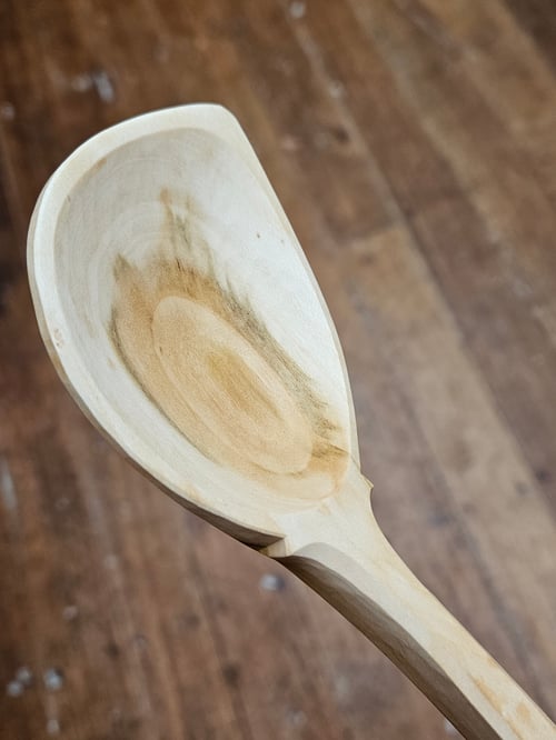 Image of Plum Wood Cooking Soulspoon 