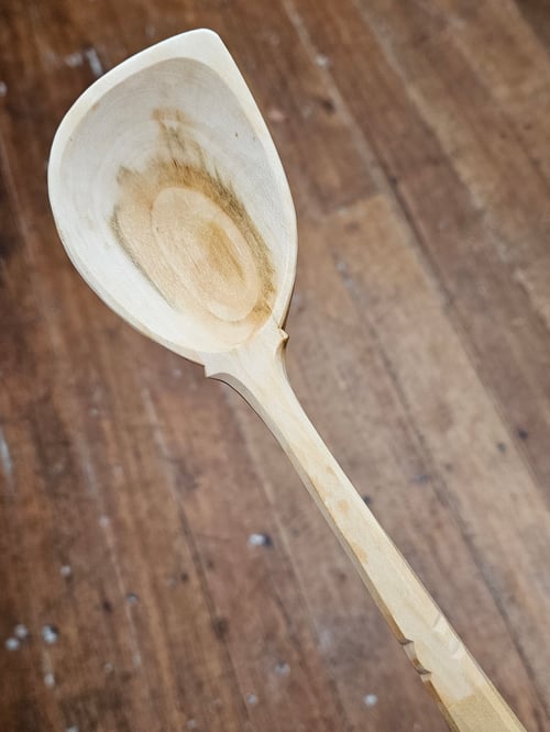 Image of Plum Wood Cooking Soulspoon 