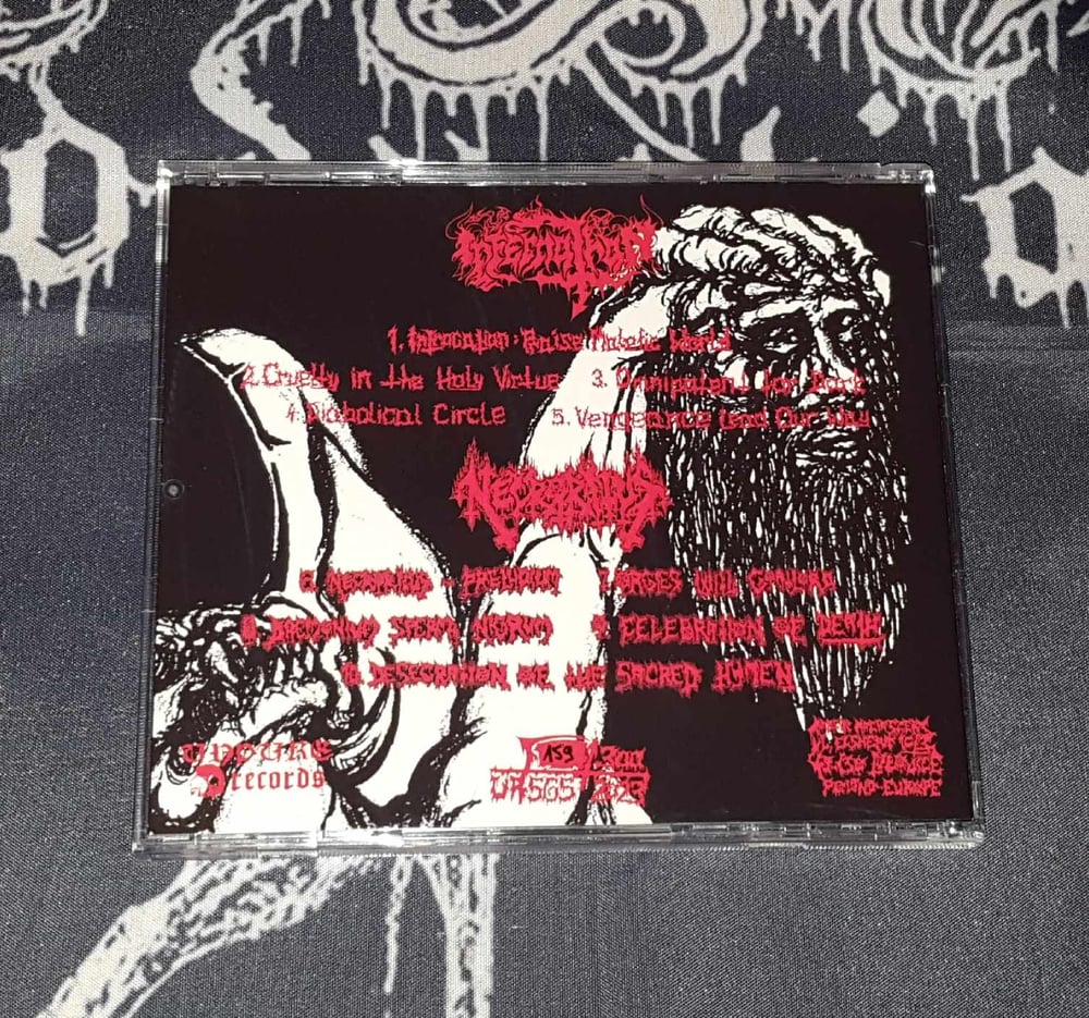 INFERNATHAN / NECRO RITUS - "Split" - CD