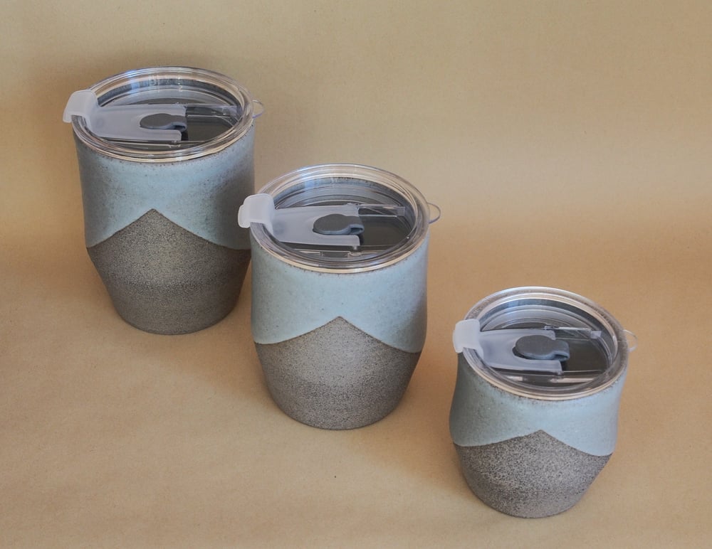 Image of Lidded tumbler - Aumoana (3 sizes)