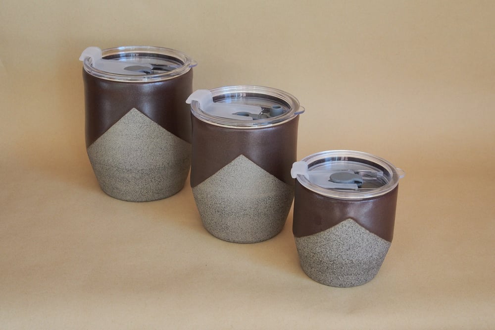 Image of Lidded tumbler - hōrua (3 sizes)