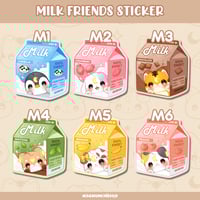 Image 3 of Milk Friends Sticker