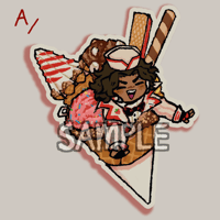 Image 4 of Ice Cream Venture OW2 Acrylic Charm