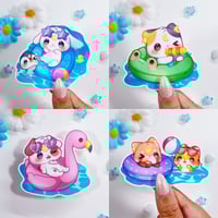 Image 1 of Pool Friends Sticker