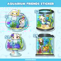Image 3 of Aquarium Friends Sticker