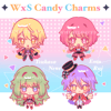 WXS Candy Wavy Acrylic Charms