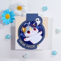 Image 2 of Dying inside Magnetic Bookmark