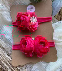 Image 2 of Pink Peony Rhinestone  Nylonband