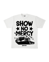 SHOW NO MERCY T-SHIRT - WHITE