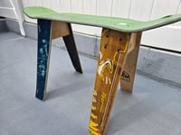 Image 1 of Recycled Skateboard Seat Legs V2